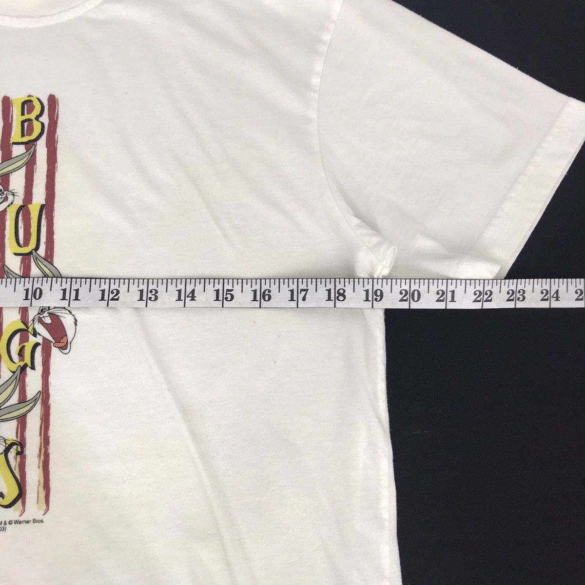 Anime Vintage 90s Warner Bros Looney Tunes Big Bug Bunny Tee Size US M / EU 48-50 / 2 - 7 Thumbnail