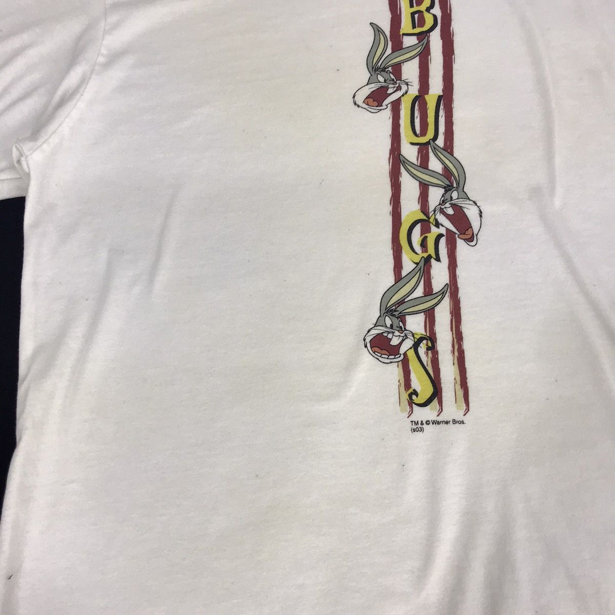 Anime Vintage 90s Warner Bros Looney Tunes Big Bug Bunny Tee Size US M / EU 48-50 / 2 - 9 Thumbnail