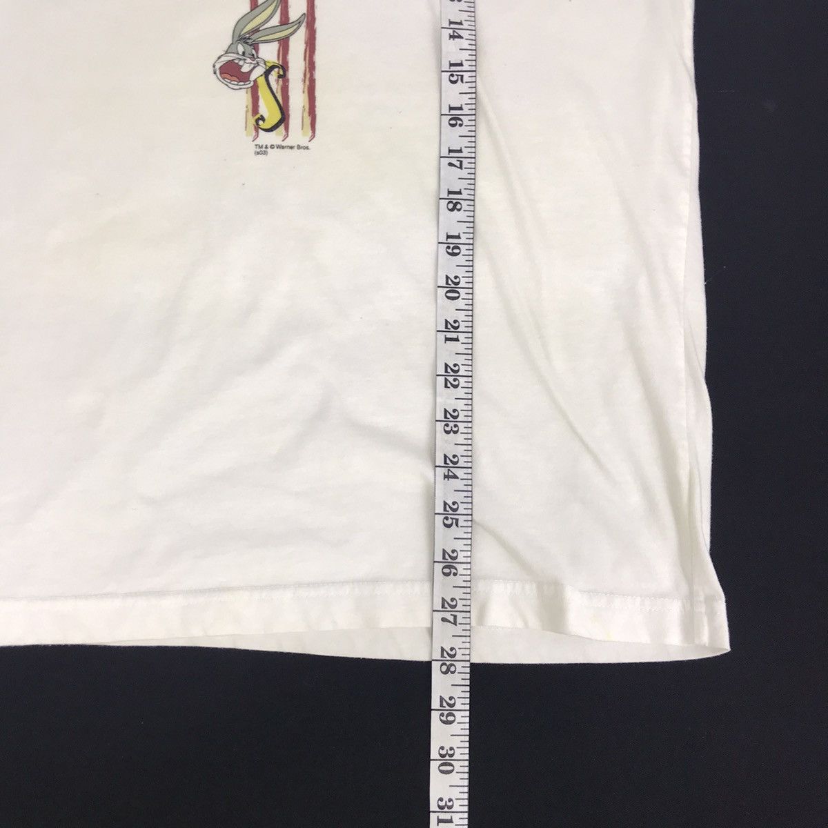 Anime Vintage 90s Warner Bros Looney Tunes Big Bug Bunny Tee Size US M / EU 48-50 / 2 - 8 Thumbnail
