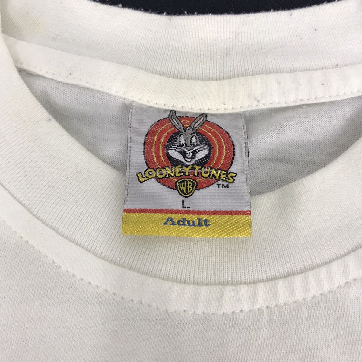 Anime Vintage 90s Warner Bros Looney Tunes Big Bug Bunny Tee Size US M / EU 48-50 / 2 - 3 Thumbnail