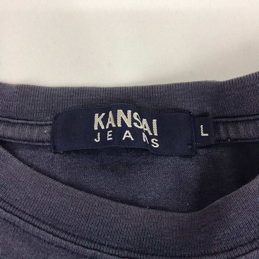 Japanese Brand Kansai Yamamoto Tee Wording Graphic Big logo Size M / US 6-8 / IT 42-44 - 3 Thumbnail