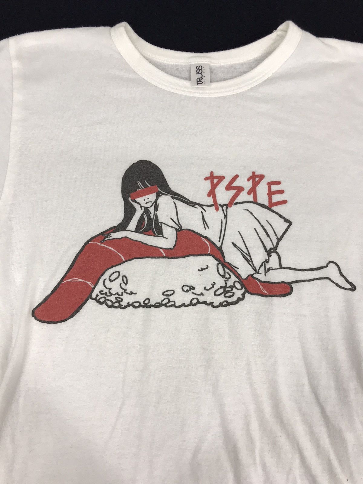 Anime Vintage PSPE Truss Promo Logo Spell Out Tee Size US XS / EU 42 / 0 - 3 Thumbnail