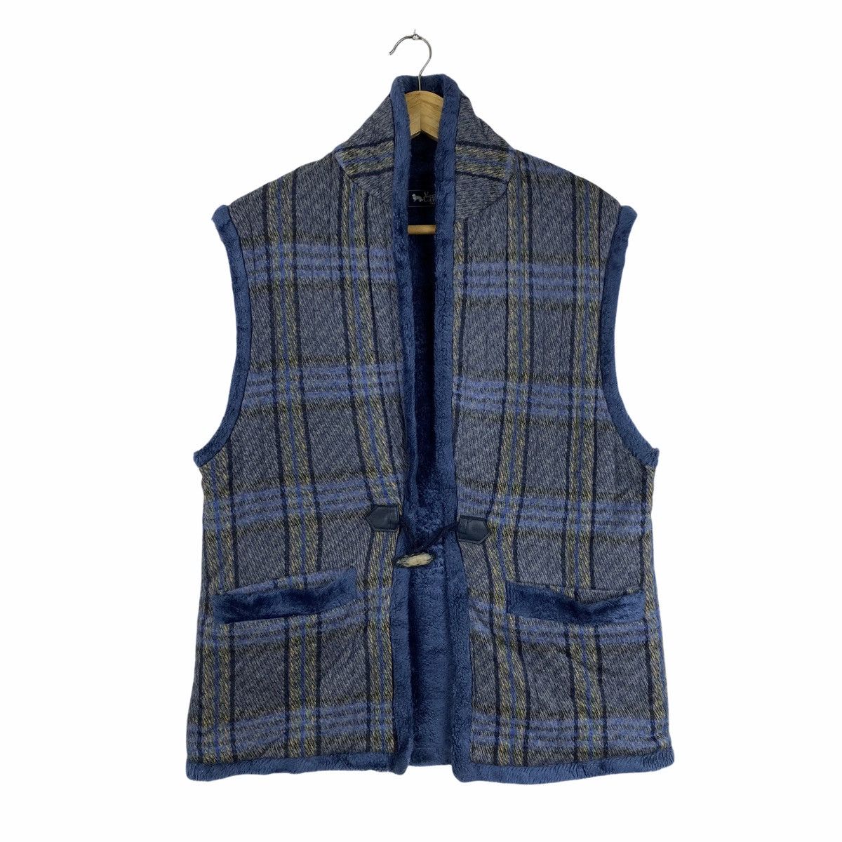 Vintage VALENTINO COUPEAU Paris Fleece Vest Jacket