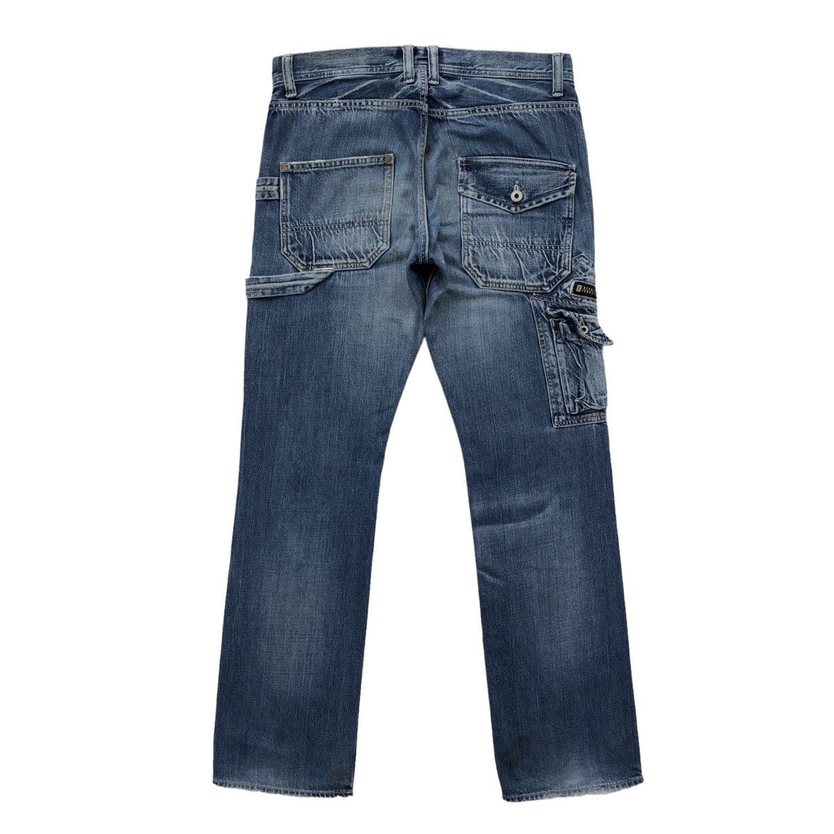 Johnbull Johnbull Kojima Japan Distressed Denim Pants Size US 32 / EU 48 - 7 Thumbnail