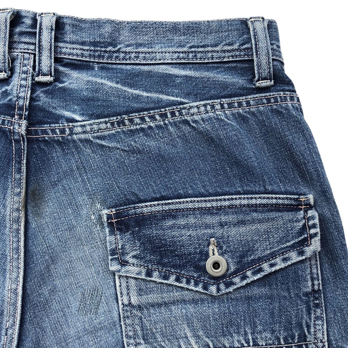 Johnbull Johnbull Kojima Japan Distressed Denim Pants Size US 32 / EU 48 - 9 Thumbnail
