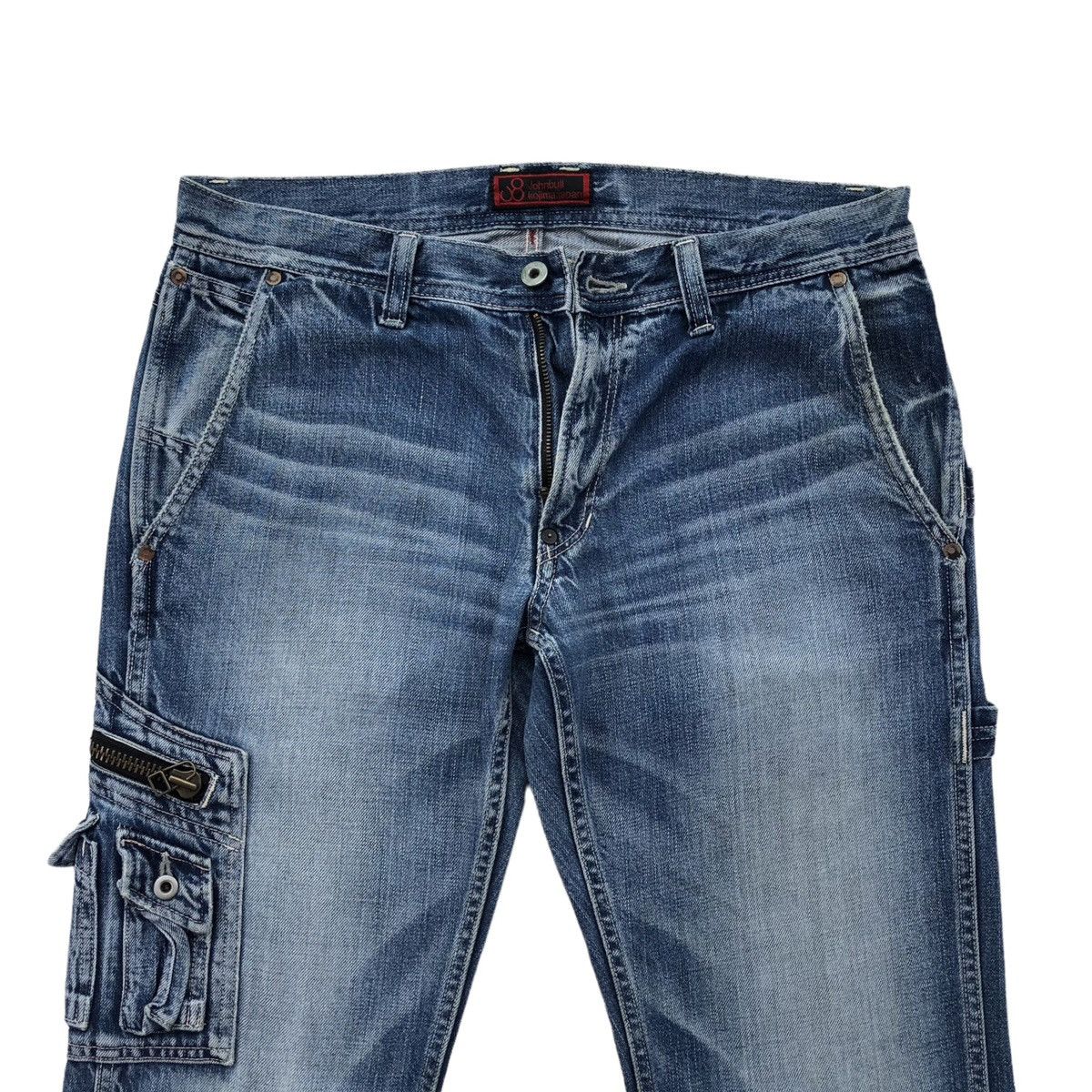 Johnbull Johnbull Kojima Japan Distressed Denim Pants Size US 32 / EU 48 - 3 Thumbnail