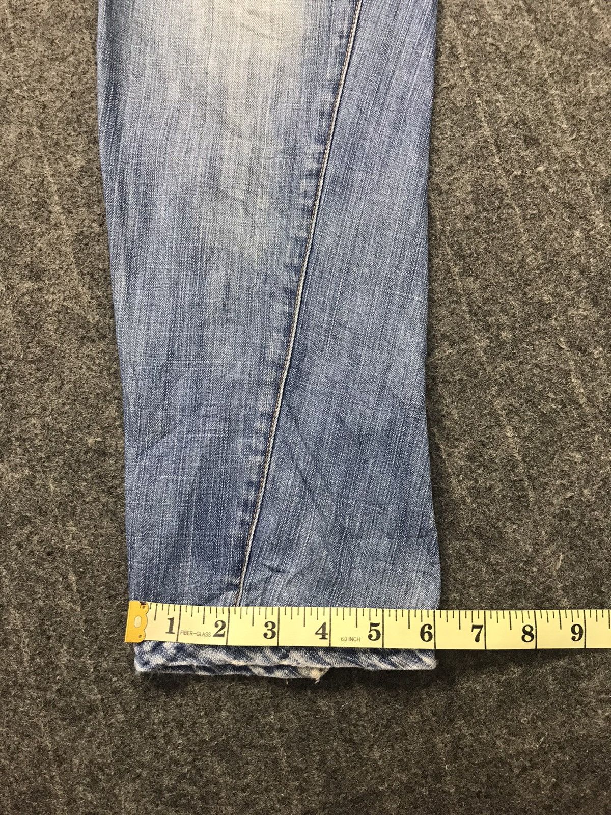 CABANE de ZUCCa Vintage Zucca De Cabane Straight Cut Pants Distressed Denim Size US 28 / EU 44 - 16 Thumbnail