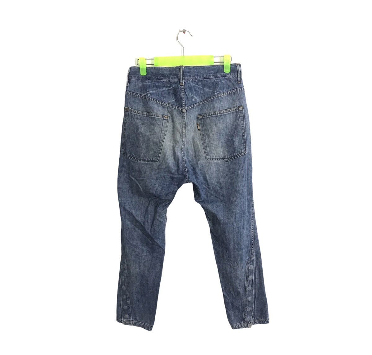 CABANE de ZUCCa Vintage Zucca De Cabane Straight Cut Pants Distressed Denim Size US 28 / EU 44 - 1 Thumbnail