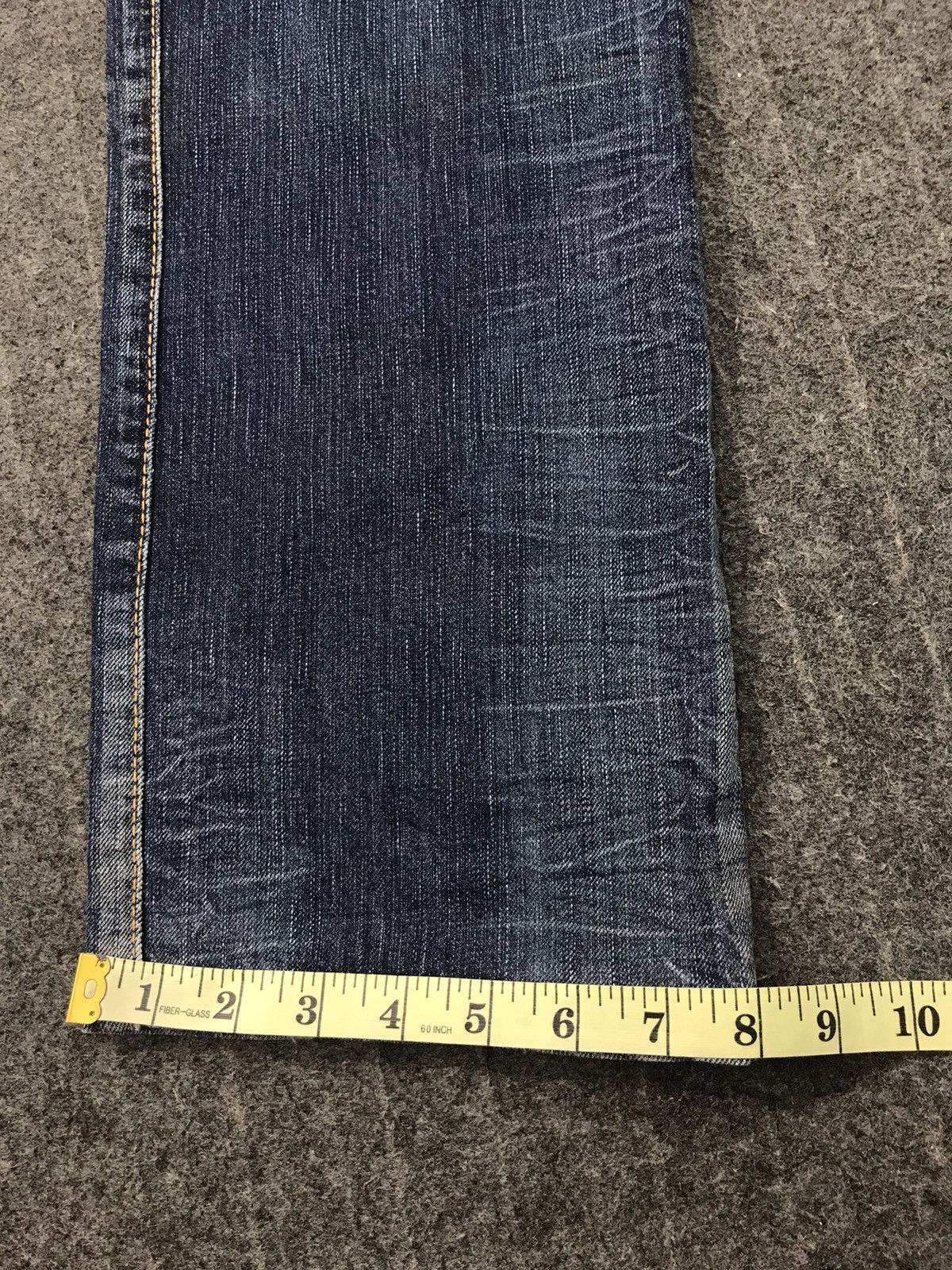 Edwin × Vintage Vintage Edwin Blue Trip Lot 503 Straight Cut Style Pants Size US 33 - 16 Thumbnail