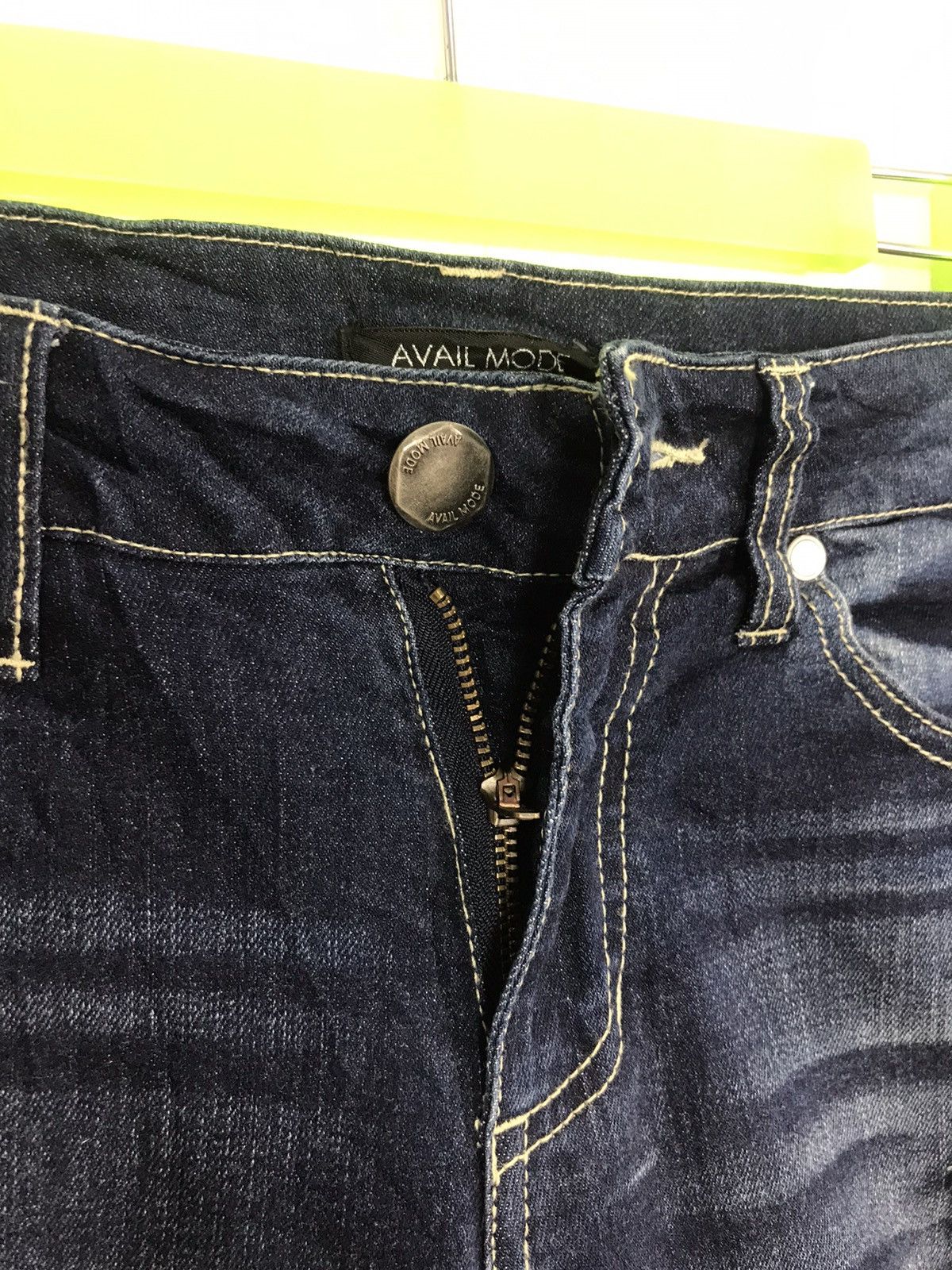 Japanese Brand × Vintage Vintage Avail Mode Japanese Brand Skinny Fit Style Pants Size US 29 - 3 Thumbnail
