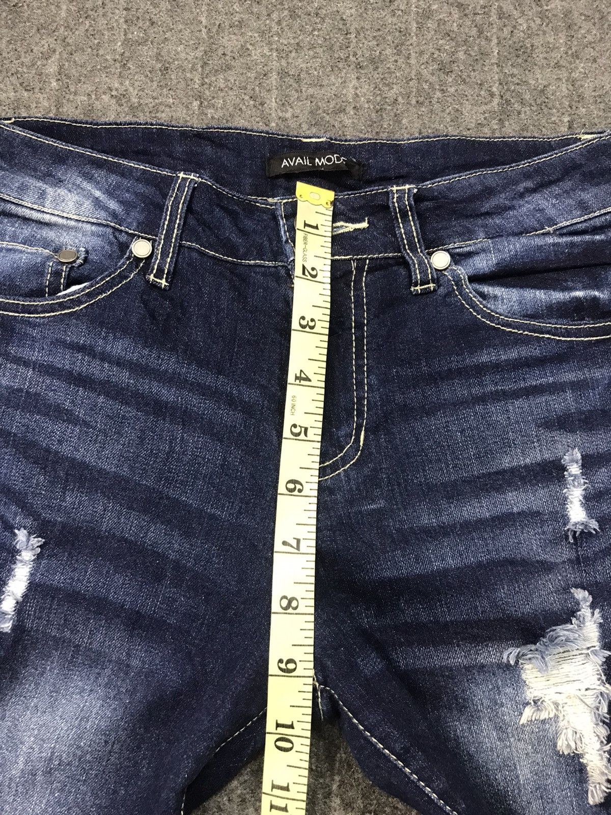 Japanese Brand × Vintage Vintage Avail Mode Japanese Brand Skinny Fit Style Pants Size US 29 - 9 Thumbnail
