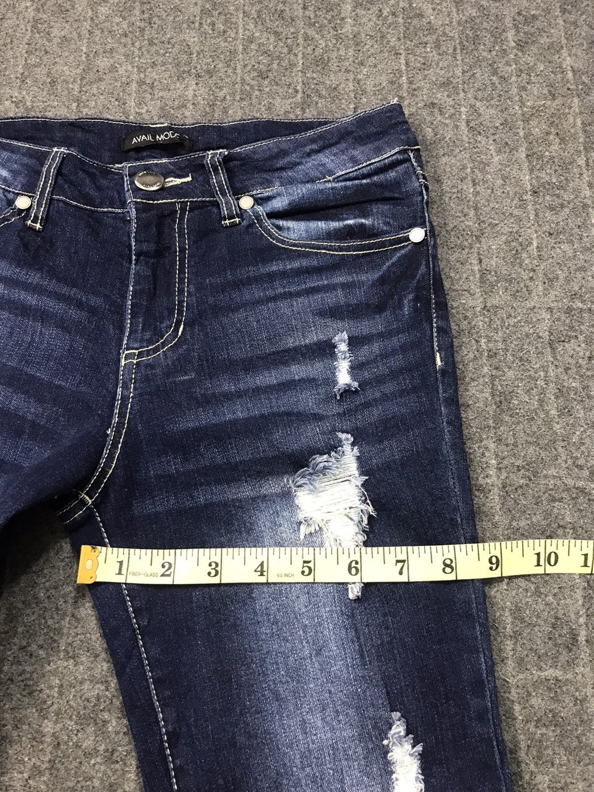 Japanese Brand × Vintage Vintage Avail Mode Japanese Brand Skinny Fit Style Pants Size US 29 - 10 Thumbnail
