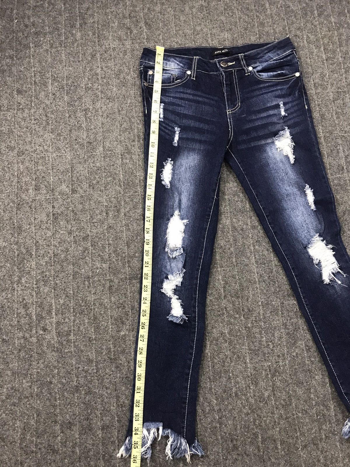 Japanese Brand × Vintage Vintage Avail Mode Japanese Brand Skinny Fit Style Pants Size US 29 - 7 Thumbnail
