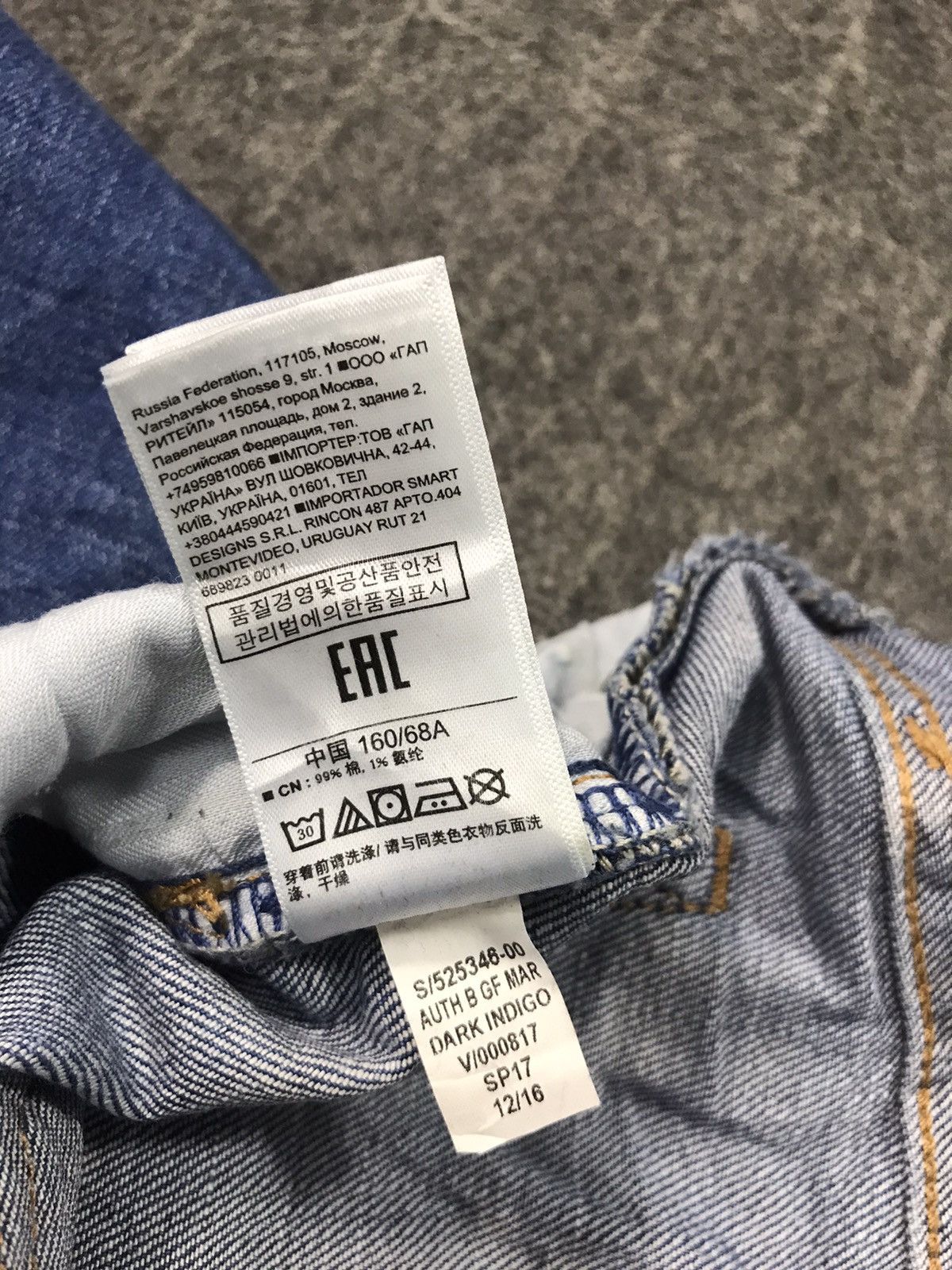 Gap × Vintage Vintage Gap 1969 Best Girlfriend Straight Cut Style Pants Size US 30 / EU 46 - 9 Thumbnail