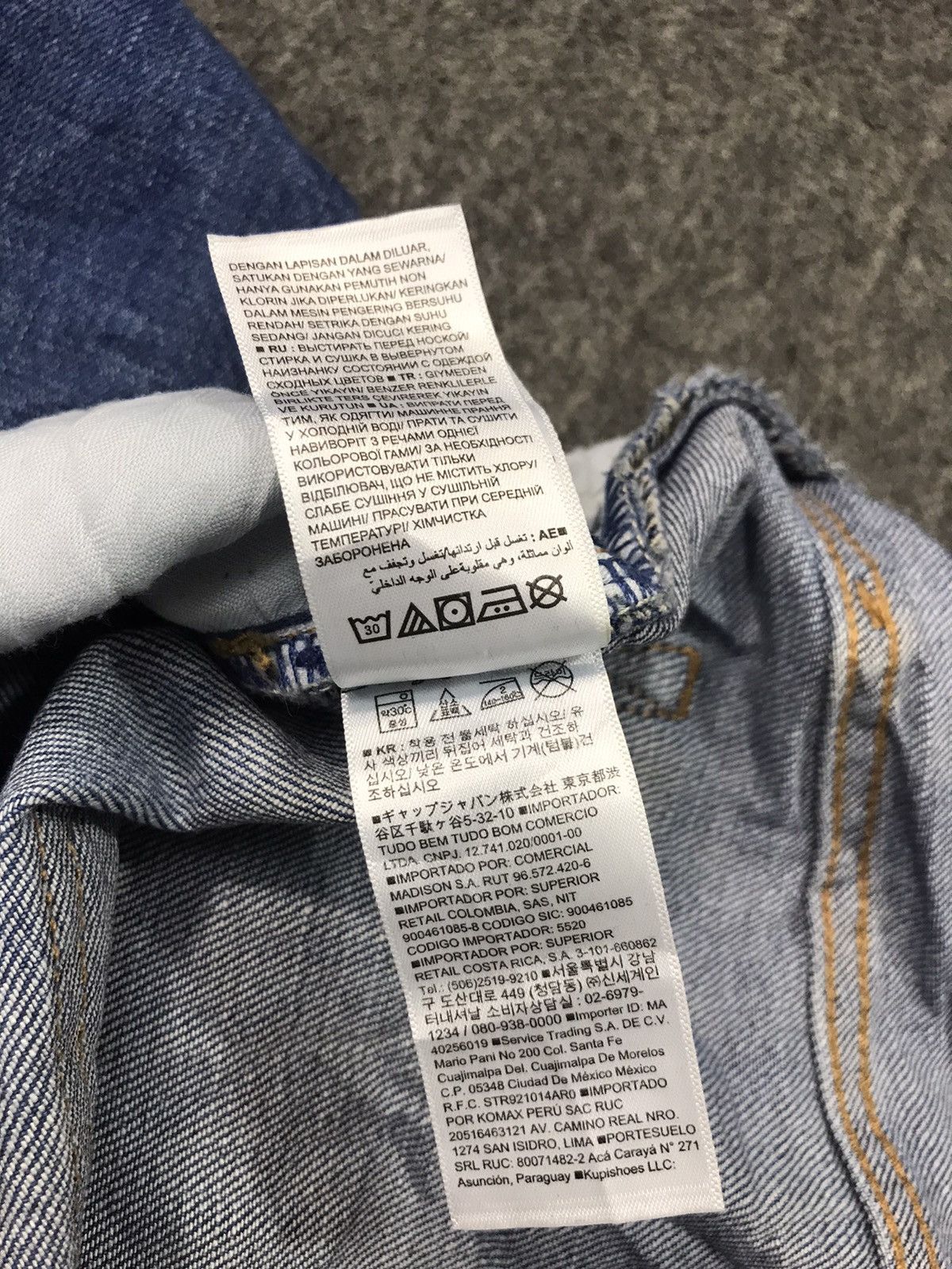 Gap × Vintage Vintage Gap 1969 Best Girlfriend Straight Cut Style Pants Size US 30 / EU 46 - 8 Thumbnail