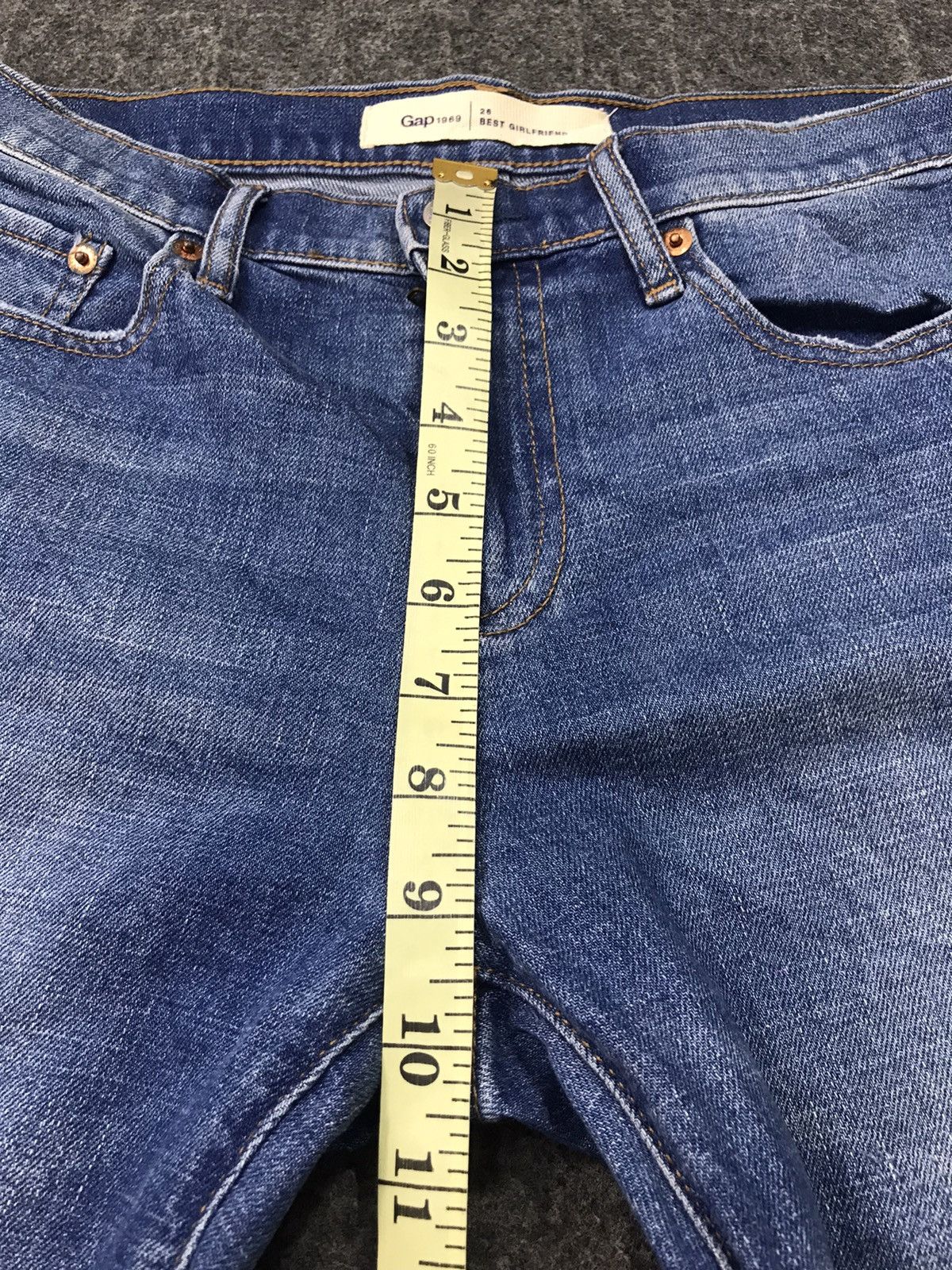 Gap × Vintage Vintage Gap 1969 Best Girlfriend Straight Cut Style Pants Size US 30 / EU 46 - 13 Thumbnail