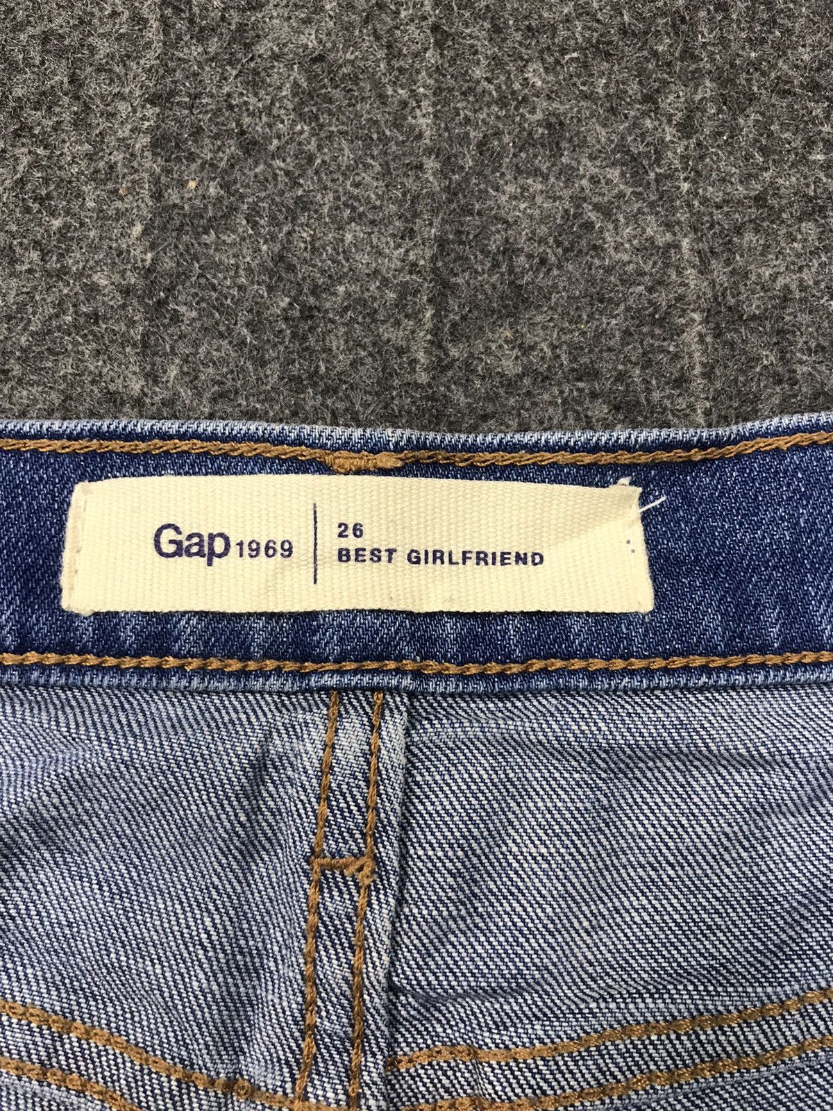 Gap × Vintage Vintage Gap 1969 Best Girlfriend Straight Cut Style Pants Size US 30 / EU 46 - 4 Thumbnail