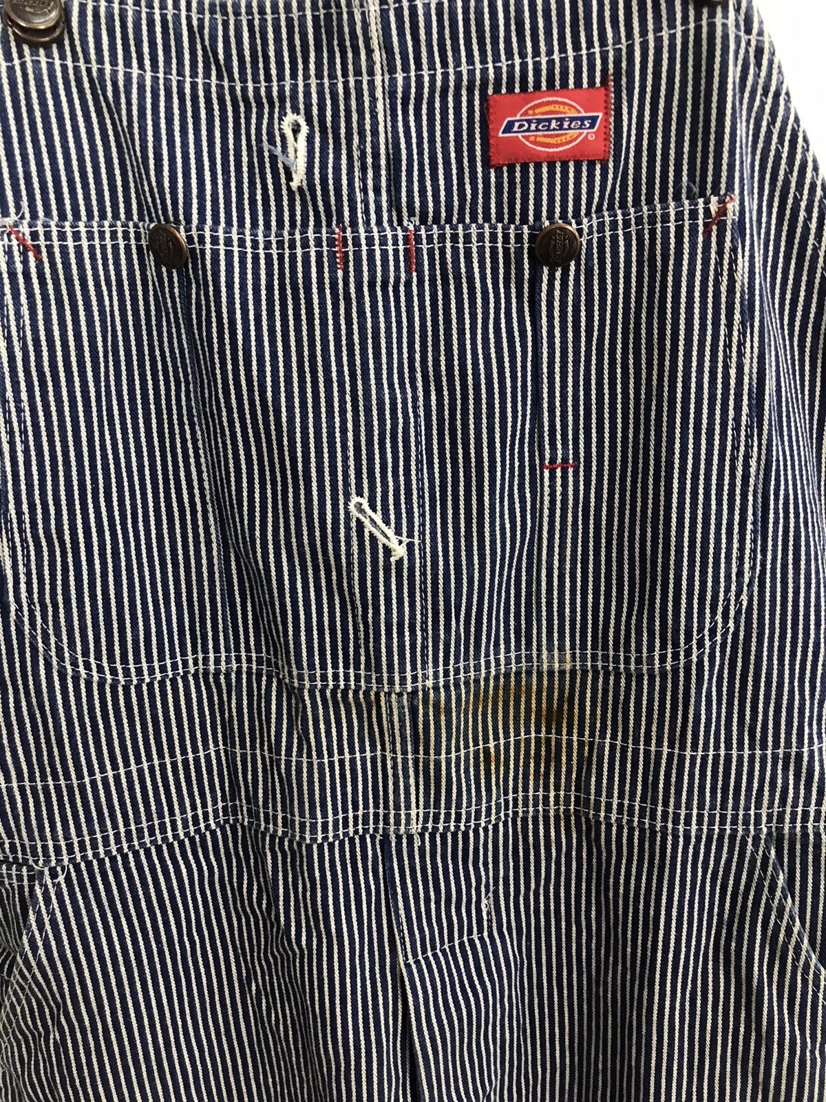 Dickies Dickies Coverall Overall Hickory Stripe Pant Workwear Size US 36 / EU 52 - 18 Thumbnail