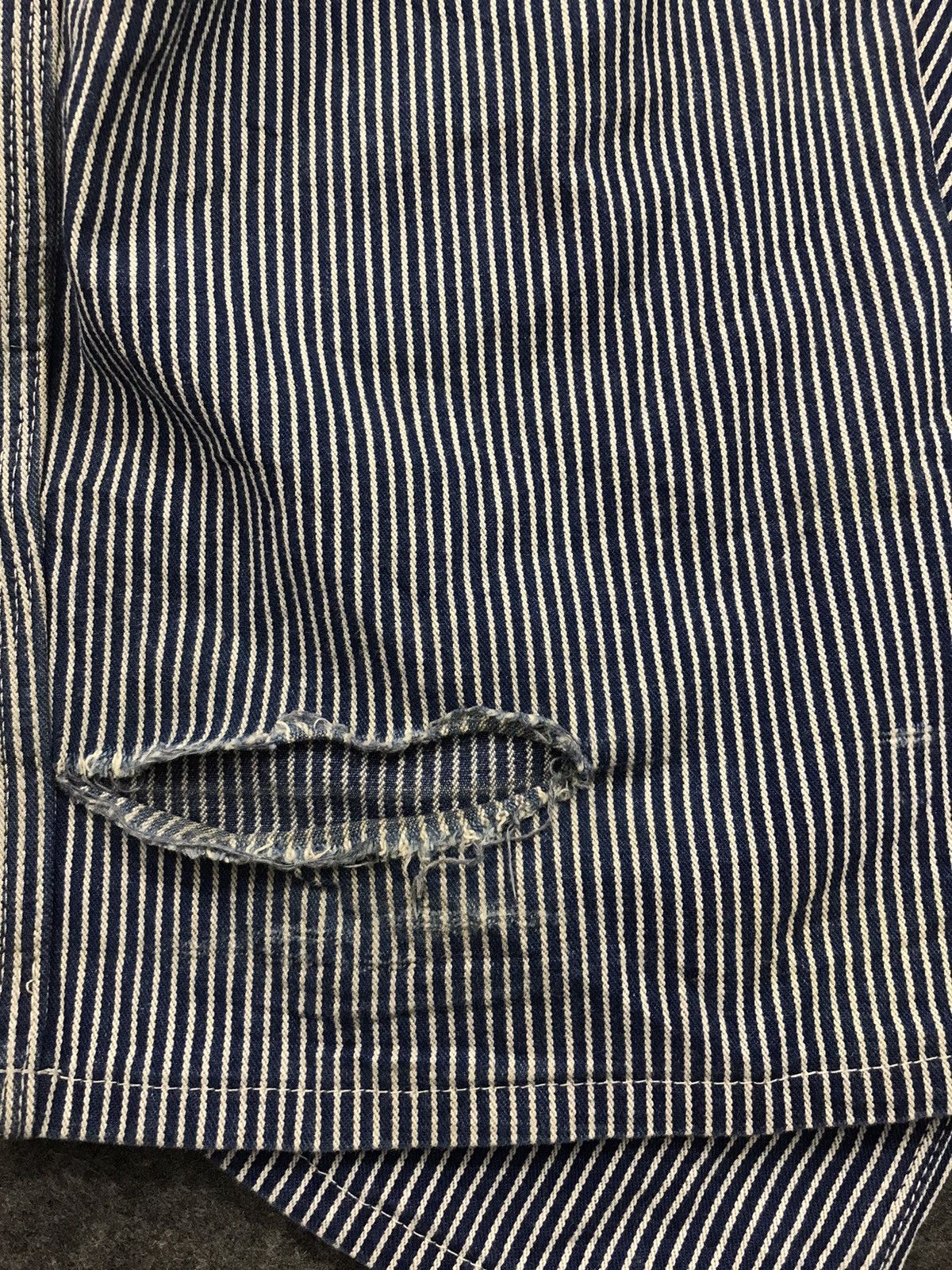 Dickies Dickies Coverall Overall Hickory Stripe Pant Workwear Size US 36 / EU 52 - 12 Thumbnail