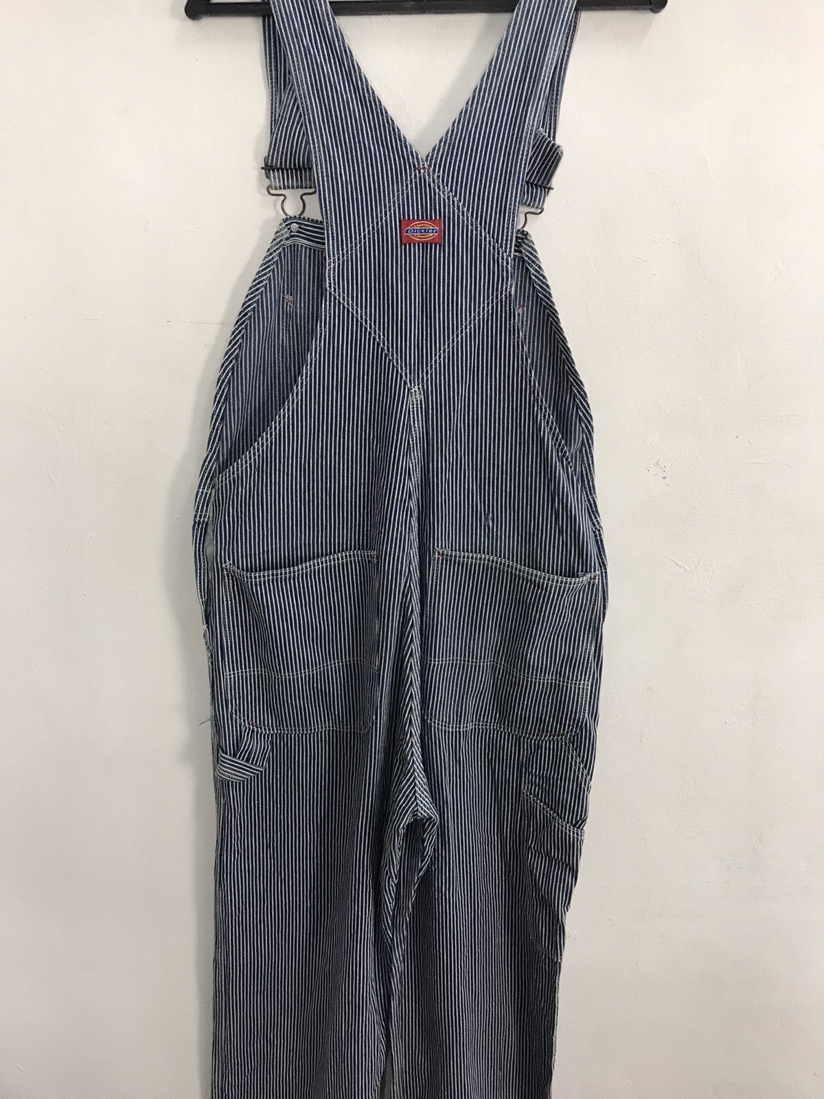 Dickies Dickies Coverall Overall Hickory Stripe Pant Workwear Size US 36 / EU 52 - 4 Thumbnail