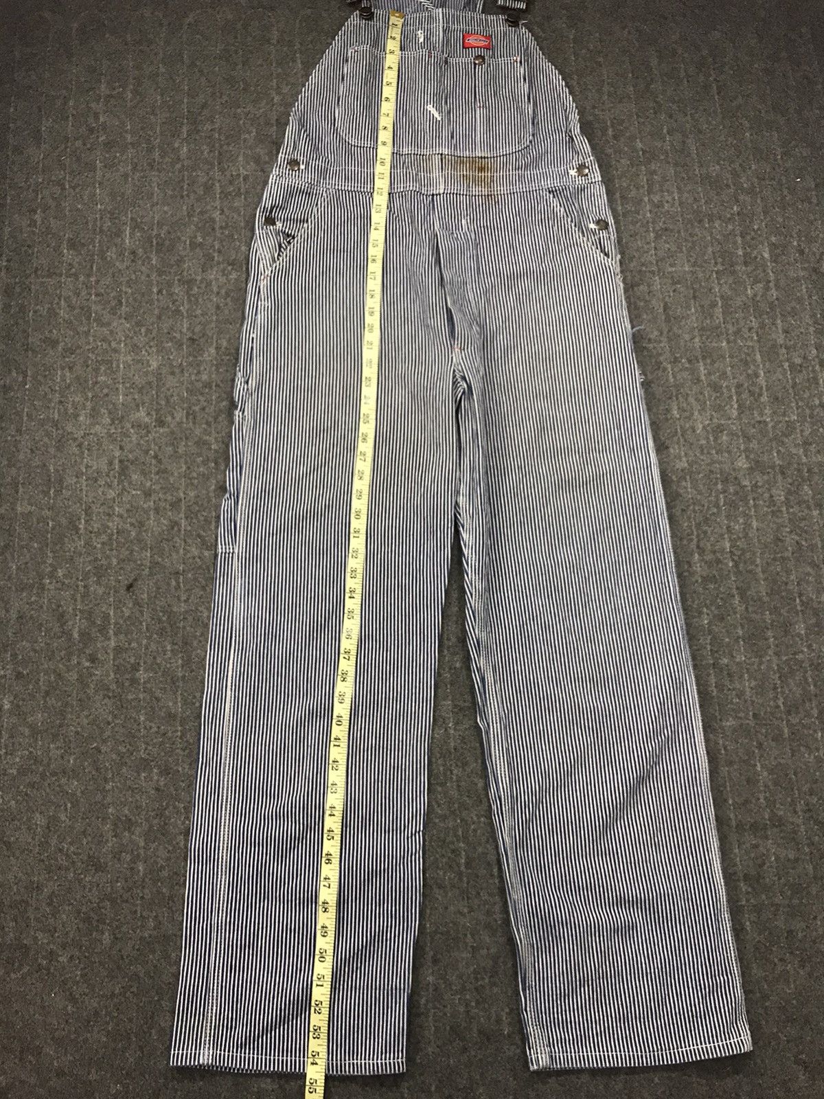 Dickies Dickies Coverall Overall Hickory Stripe Pant Workwear Size US 36 / EU 52 - 9 Thumbnail