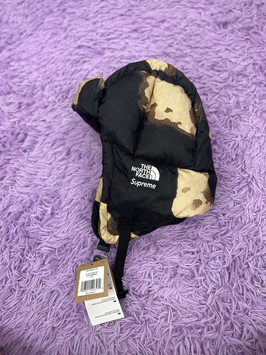 Supreme Supreme x North Face Bleached Nuptse Trooper Hat