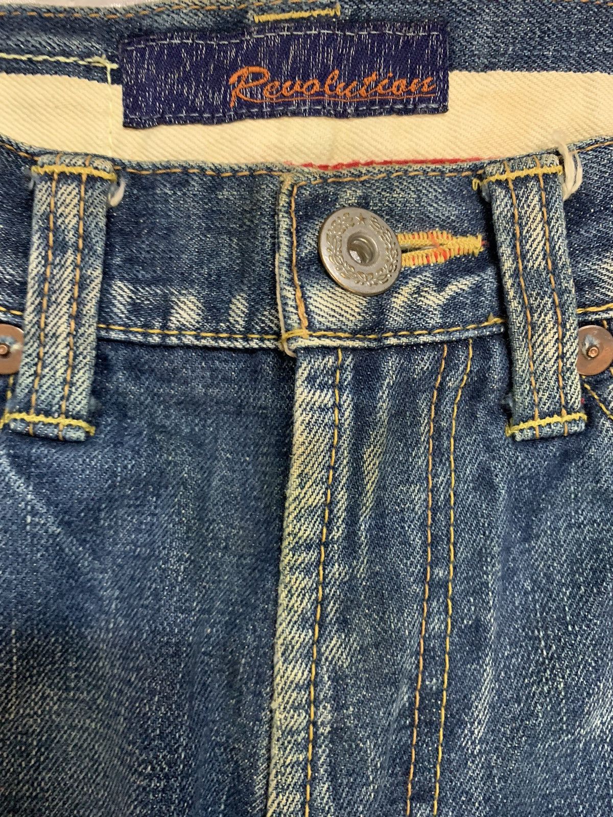 Japanese Brand Japanese Brand Revolution Regular Straight Track Jeans Size US 30 / EU 46 - 12 Thumbnail