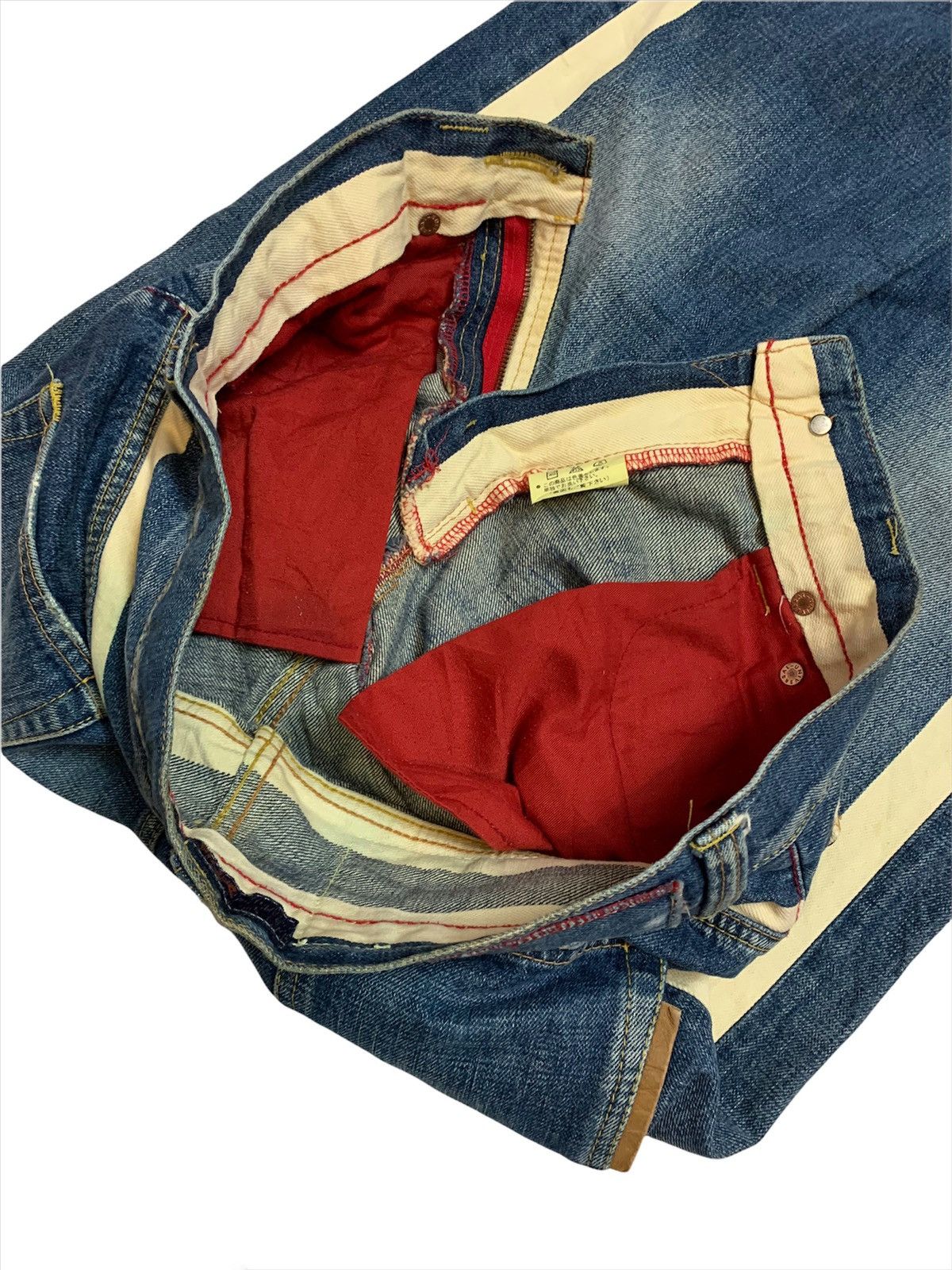 Japanese Brand Japanese Brand Revolution Regular Straight Track Jeans Size US 30 / EU 46 - 10 Thumbnail