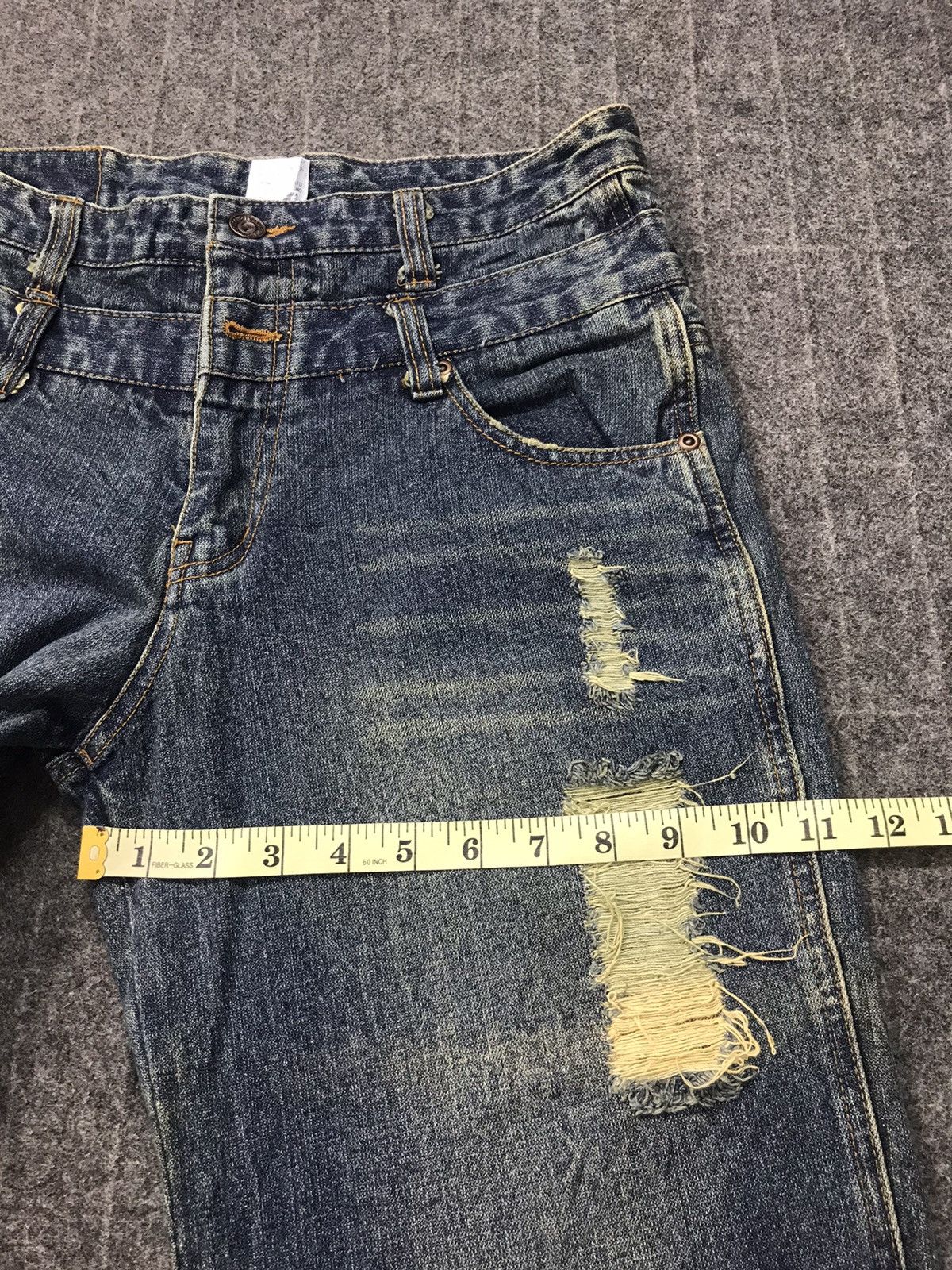 Japanese Brand × Vintage Vintage TDE Japanese Brand Double Waist Style Pants Size 31 Size US 31 - 12 Thumbnail