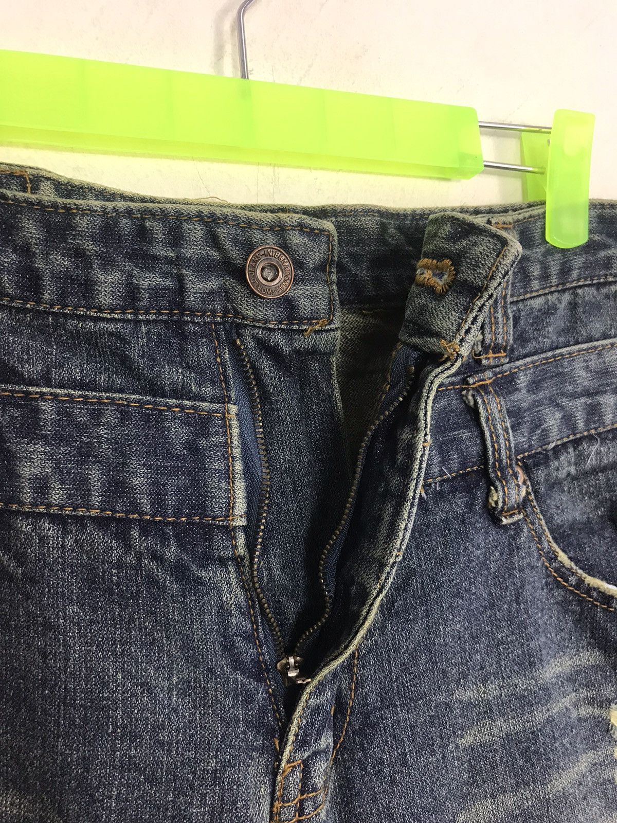 Japanese Brand × Vintage Vintage TDE Japanese Brand Double Waist Style Pants Size 31 Size US 31 - 4 Thumbnail