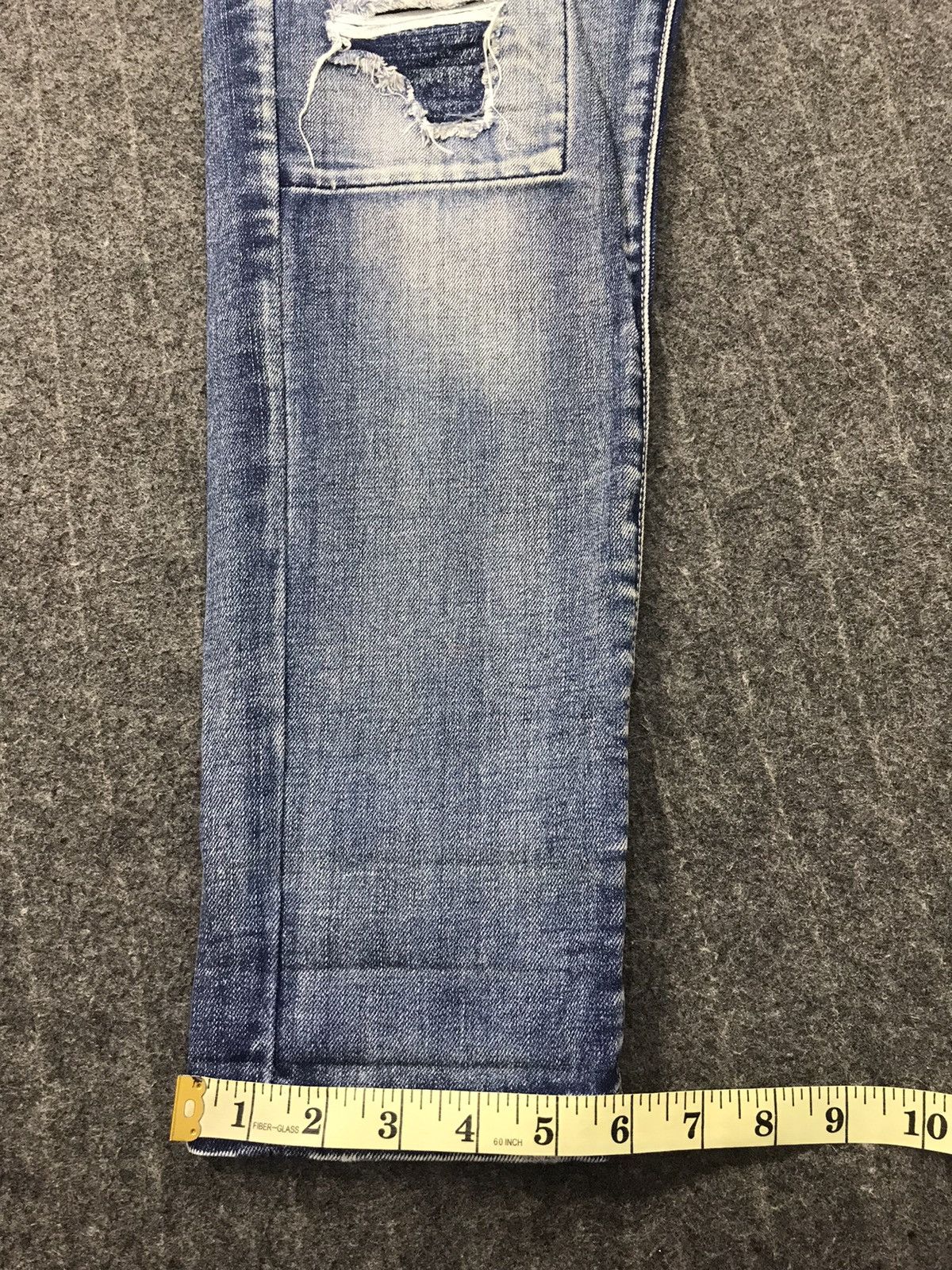 Vintage Vintage Japanese Brand Straight Cut Patchwork Style Pants Size US 30 / EU 46 - 13 Thumbnail
