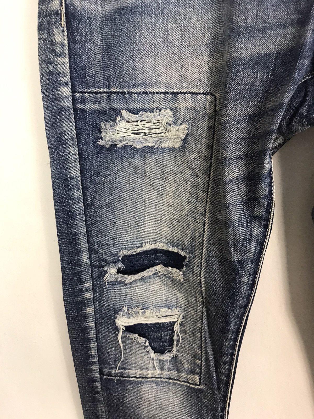 Vintage Vintage Japanese Brand Straight Cut Patchwork Style Pants Size US 30 / EU 46 - 16 Thumbnail