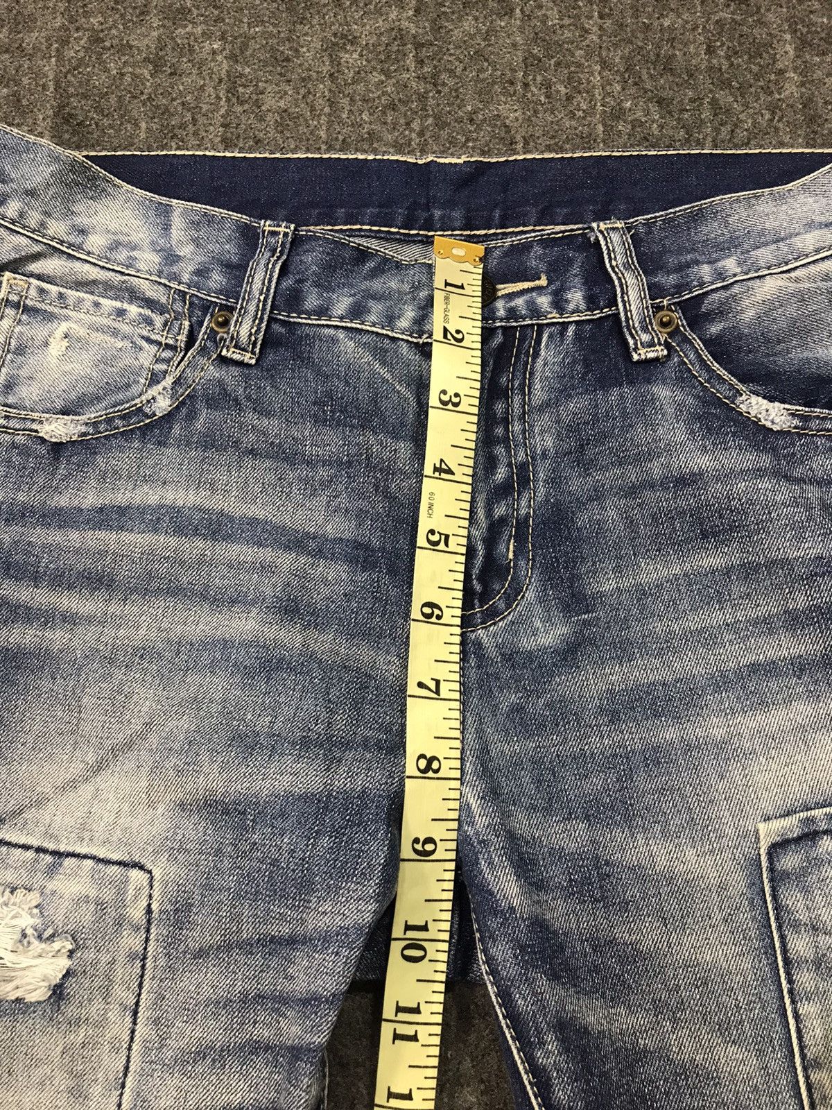 Vintage Vintage Japanese Brand Straight Cut Patchwork Style Pants Size US 30 / EU 46 - 11 Thumbnail