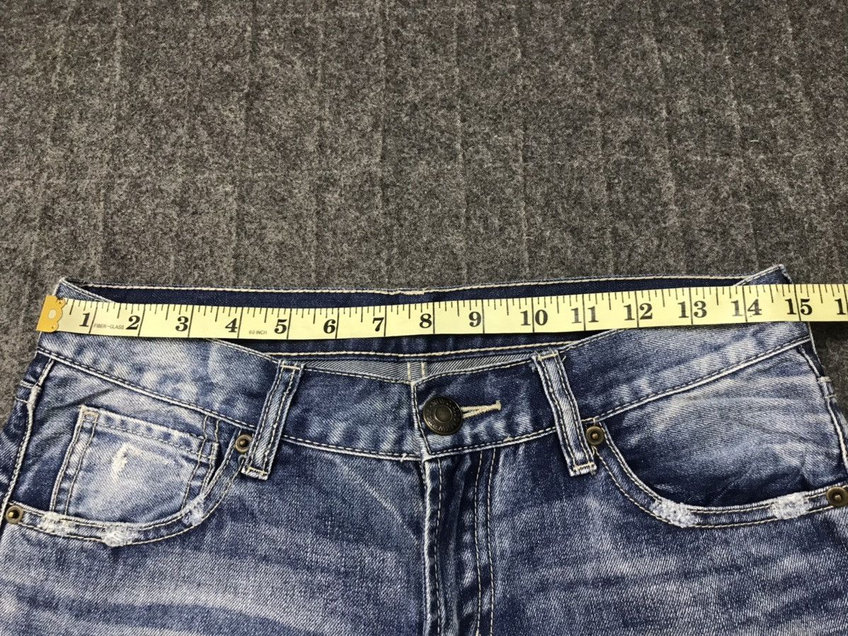 Vintage Vintage Japanese Brand Straight Cut Patchwork Style Pants Size US 30 / EU 46 - 8 Thumbnail