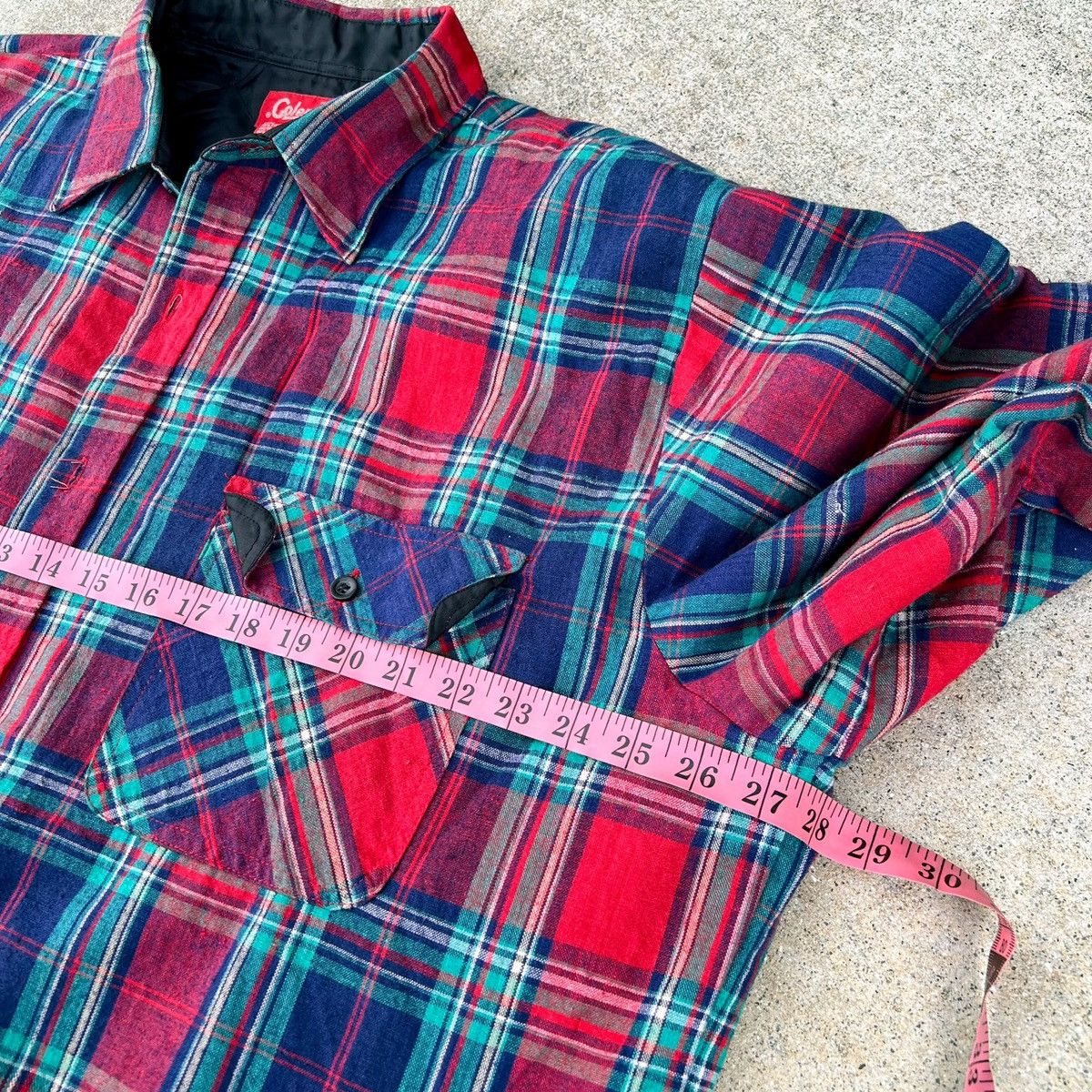 Flannel × Vintage Vintage 90s Insulated Flannel Workwear Plaid Shirt Jacket Size US XL / EU 56 / 4 - 10 Thumbnail