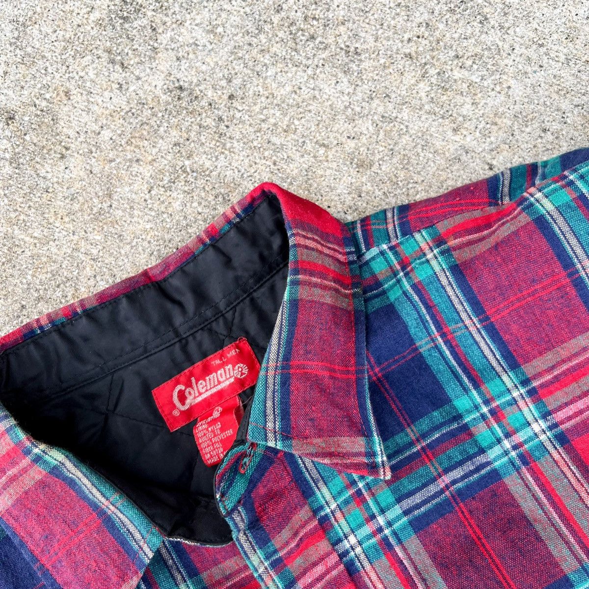 Flannel × Vintage Vintage 90s Insulated Flannel Workwear Plaid Shirt Jacket Size US XL / EU 56 / 4 - 6 Thumbnail