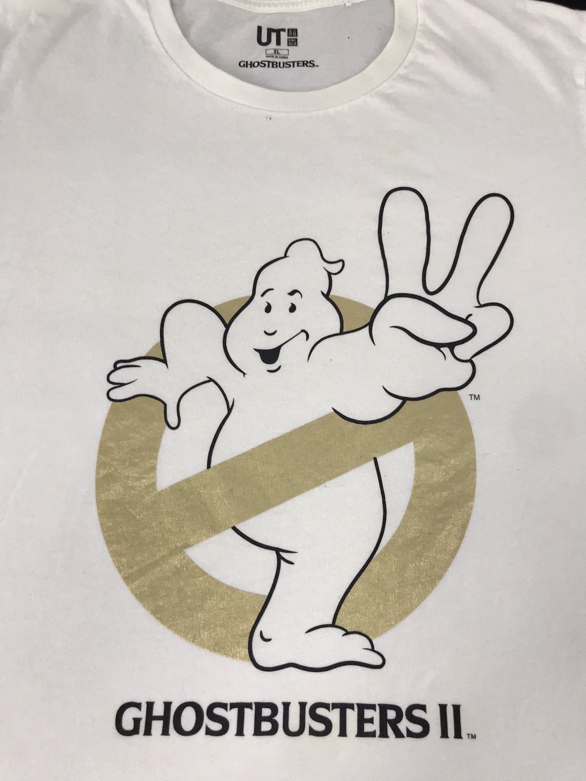 Vintage Ghostbuster American Supernatural Comedy Movie Big Ghost Size US L / EU 52-54 / 3 - 3 Thumbnail