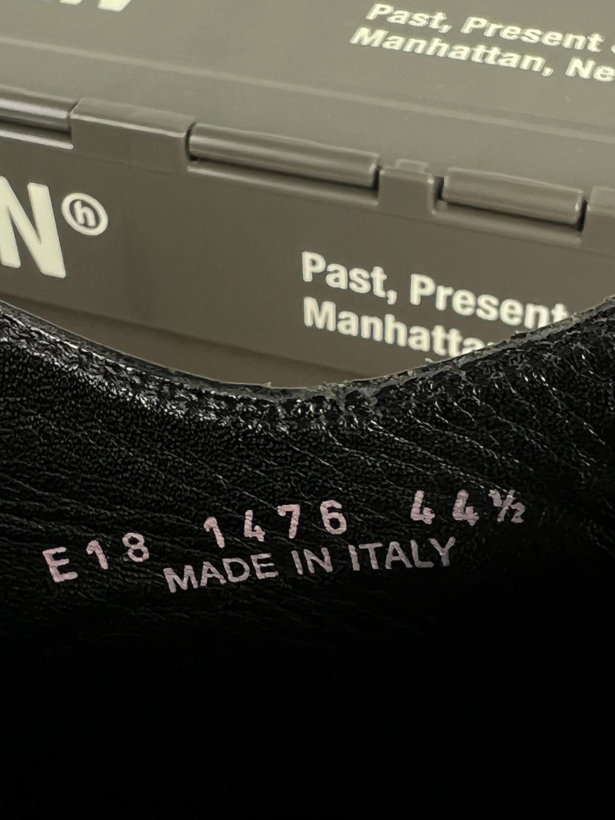 Rick Owens 2018 Rick Owens Mainline Leather Low Top Ramones - Size 44.5 Size US 11.5 / EU 44-45 - 11 Thumbnail
