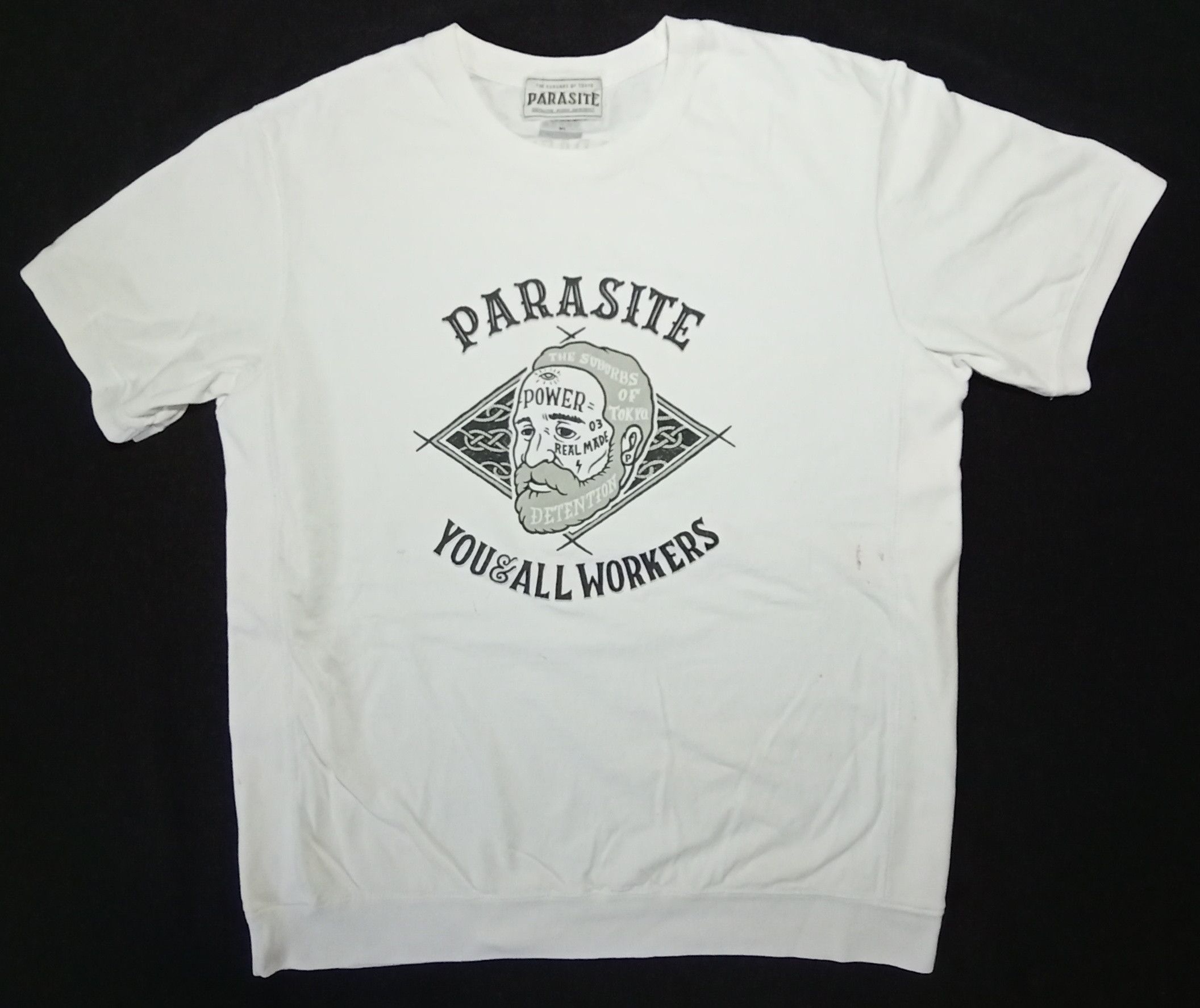 Parasite Parasite You and All Workers Tee Hype Very Rare Size US L / EU 52-54 / 3 - 1 Thumbnail