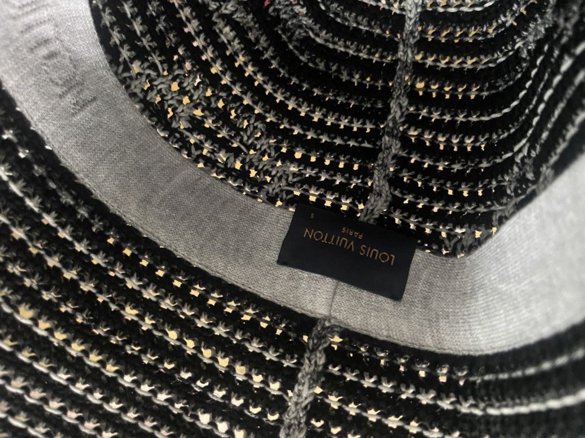 Louis Vuitton Louis Vuitton Virgil Abloh Weave Bucket Hat Size ONE SIZE - 5 Thumbnail