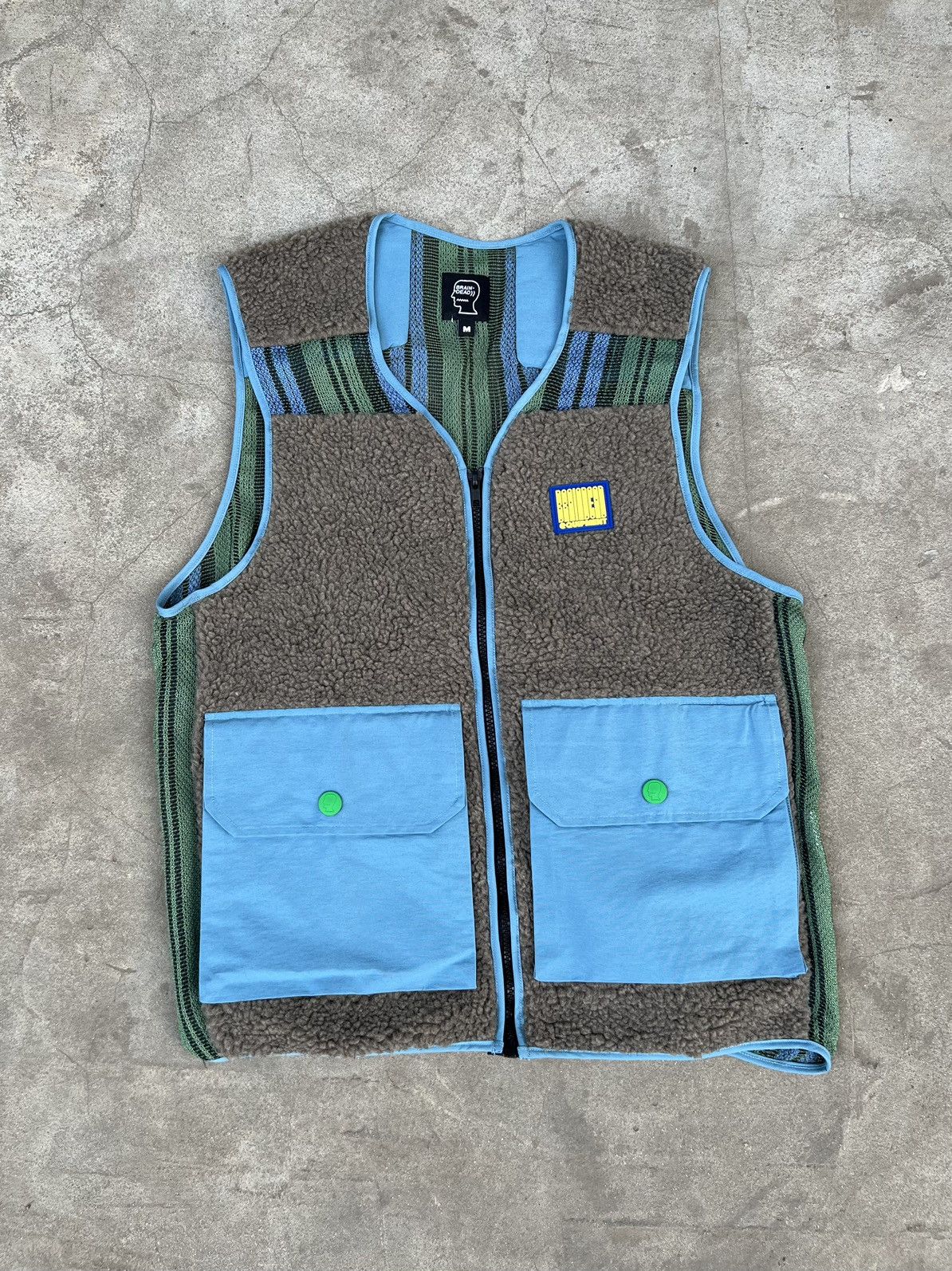 Brain Dead Brain Dead Vest Size US M / EU 48-50 / 2 - 2 Thumbnail