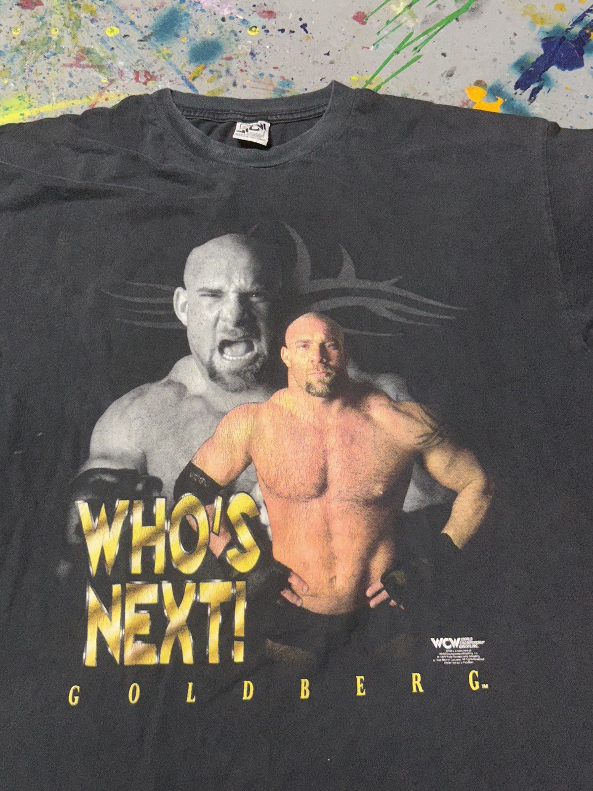 Vintage × WCW/nWo Vintage 1999 Goldberg WCW T-shirt Size US XL / EU 56 / 4 - 3 Thumbnail