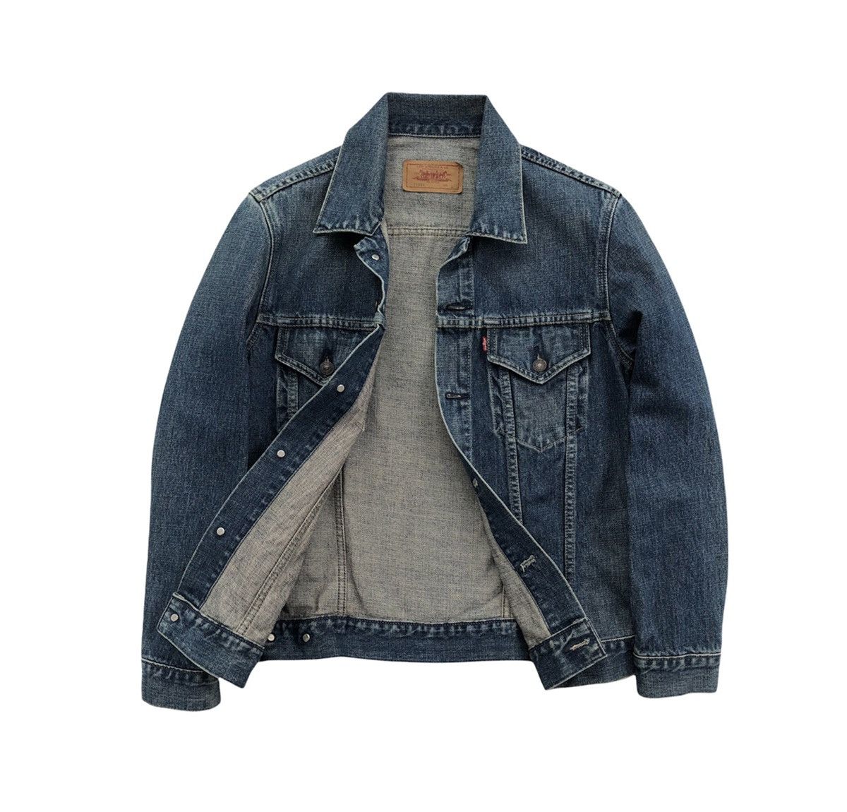 Levi's Vintage Clothing Vintage Levi's Denim Distressed Trucker Jacket Size US M / EU 48-50 / 2 - 4 Thumbnail