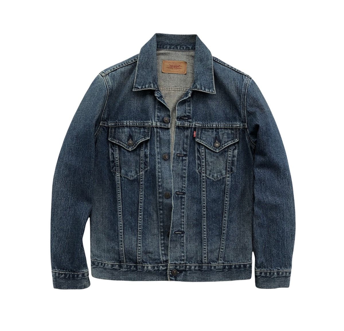 Levi's Vintage Clothing Vintage Levi's Denim Distressed Trucker Jacket Size US M / EU 48-50 / 2 - 3 Thumbnail