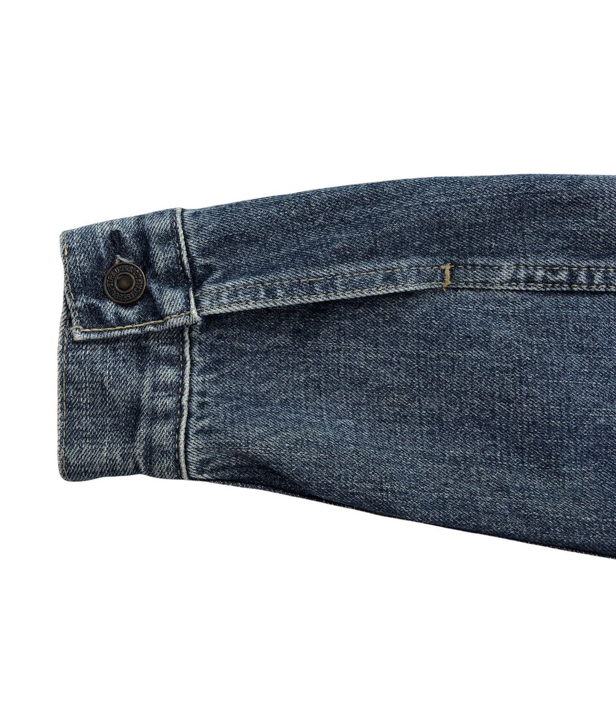 Levi's Vintage Clothing Vintage Levi's Denim Distressed Trucker Jacket Size US M / EU 48-50 / 2 - 12 Thumbnail