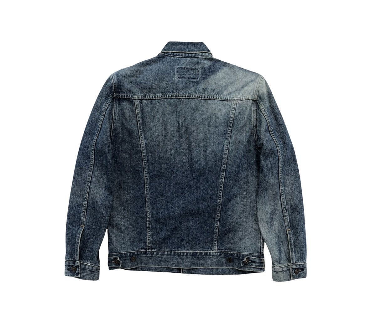 Levi's Vintage Clothing Vintage Levi's Denim Distressed Trucker Jacket Size US M / EU 48-50 / 2 - 10 Thumbnail