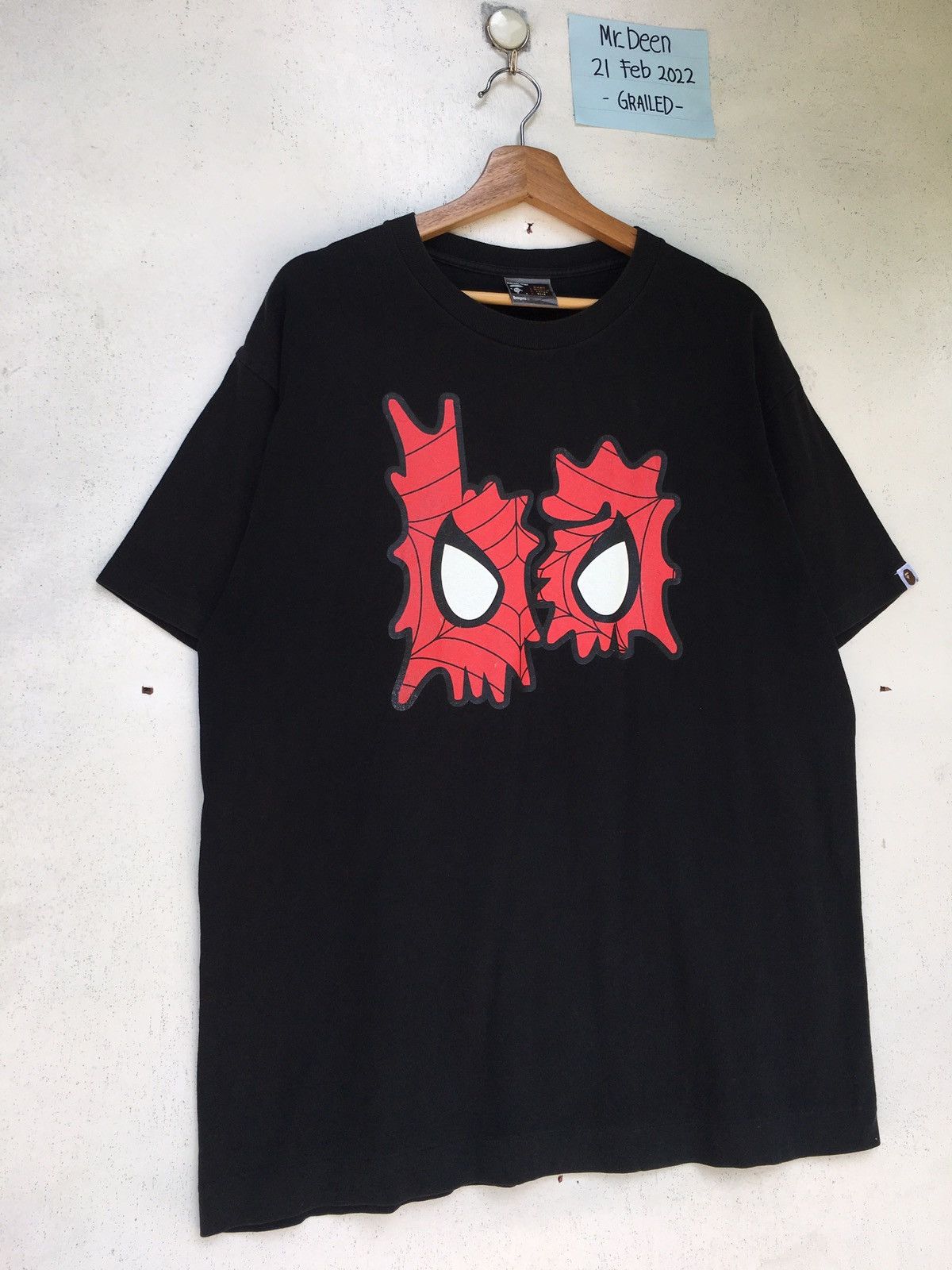 Bape Rare BAPE Spider-Man T-shirt Size US L / EU 52-54 / 3 - 3 Thumbnail
