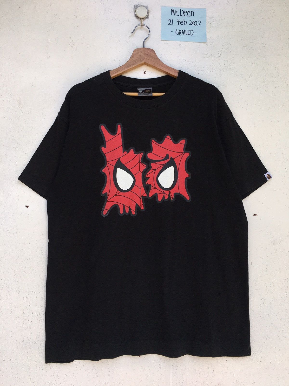 Bape Rare BAPE Spider-Man T-shirt Size US L / EU 52-54 / 3 - 2 Thumbnail