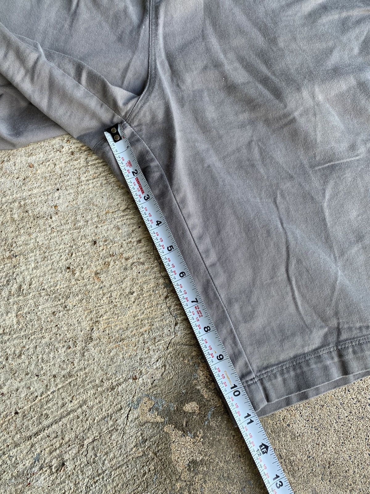 Nike × Vintage Vintage Y2K Nike Cargo Tan Grey Size Large Short Size US 32 / EU 48 - 12 Thumbnail