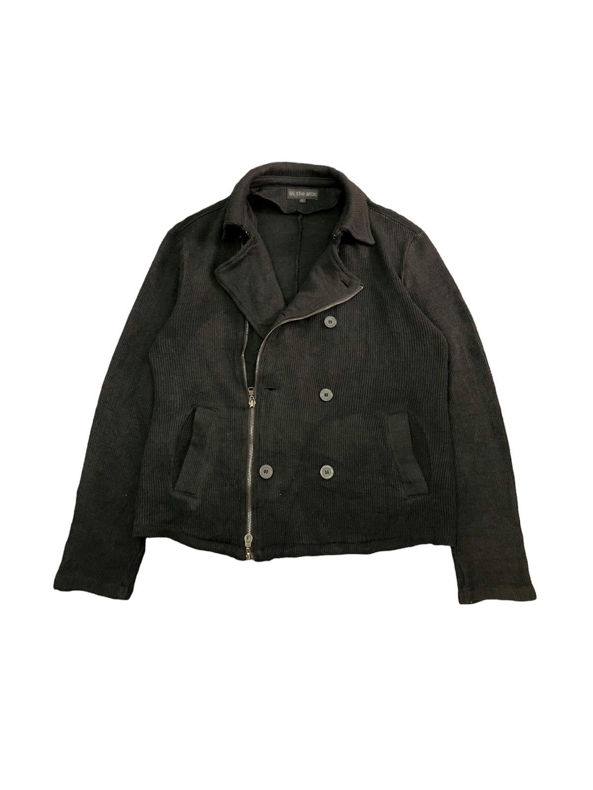 In The Attic 2000s Chaotic In the Attic Double breasted zipper jacket Size US M / EU 48-50 / 2 - 2 Thumbnail